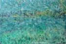 453 Sommer an der Ruhr, Mischtechnik auf Leinwand, 80 x120 cm, 2012